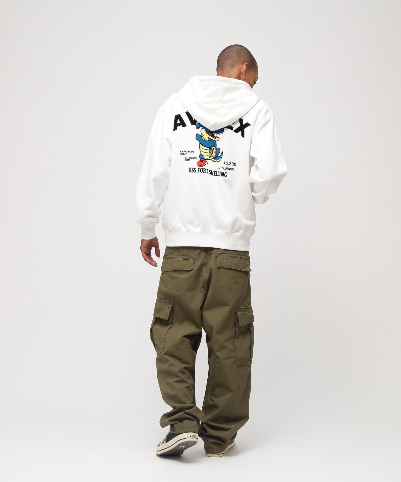 《WEB&DEPOT限定》USS FORT SNELLING ZIPUP HOODIE
