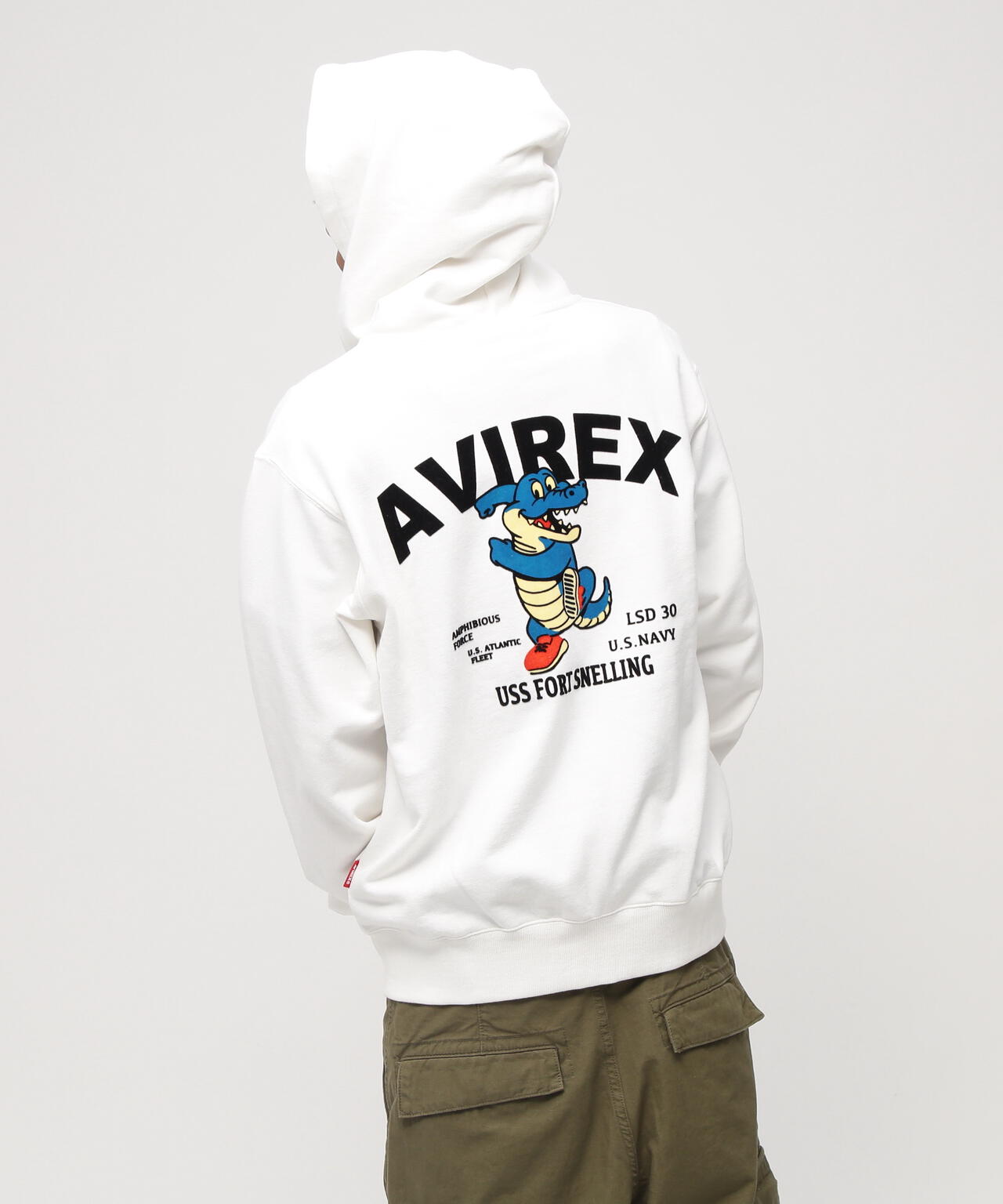 《WEB&DEPOT限定》USS FORT SNELLING ZIPUP HOODIE