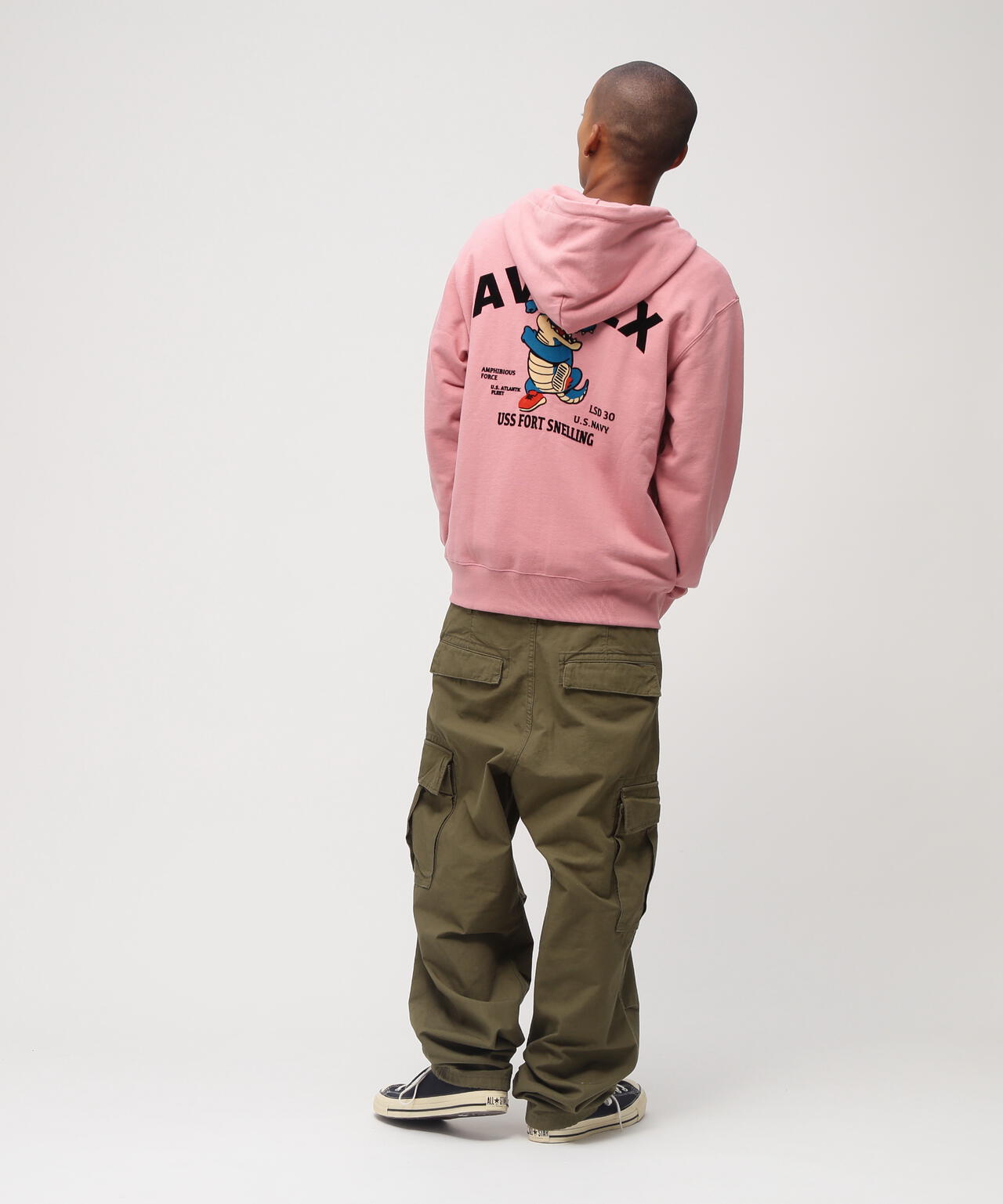 《WEB&DEPOT限定》USS FORT SNELLING ZIPUP HOODIE