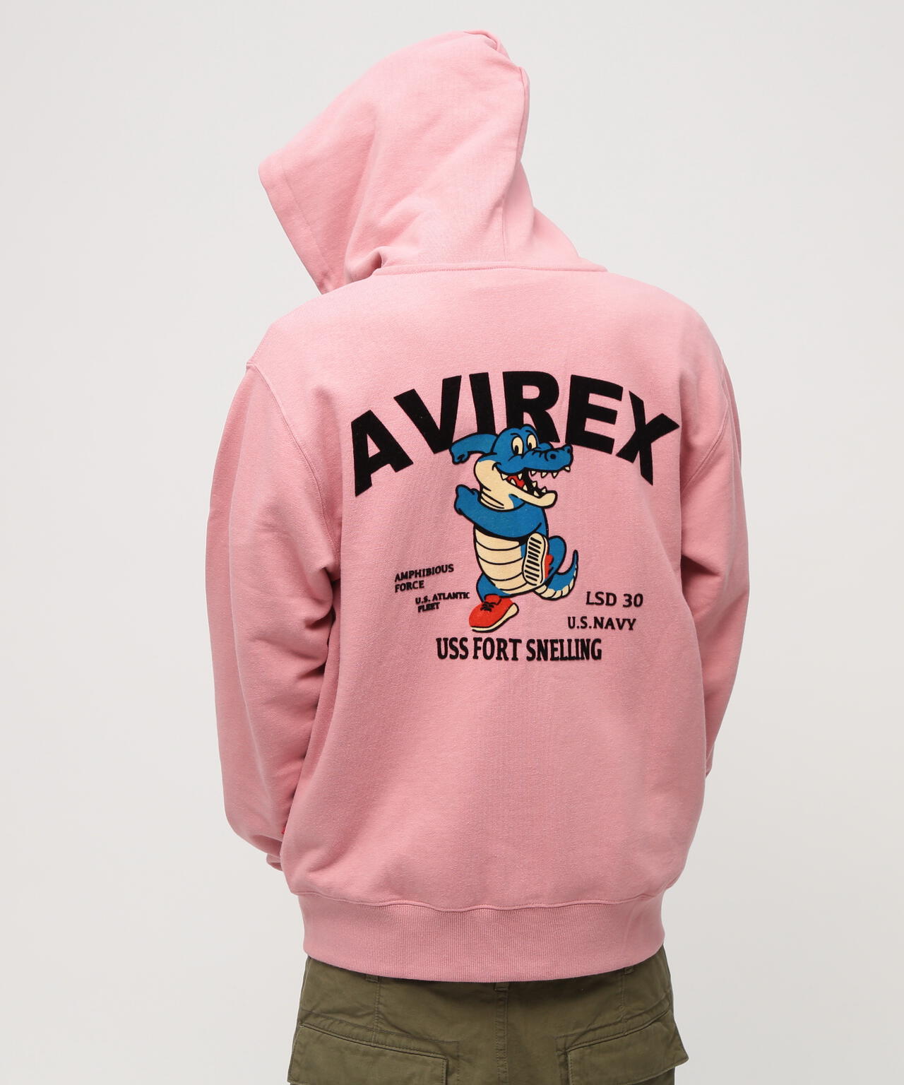 《WEB&DEPOT限定》USS FORT SNELLING ZIPUP HOODIE