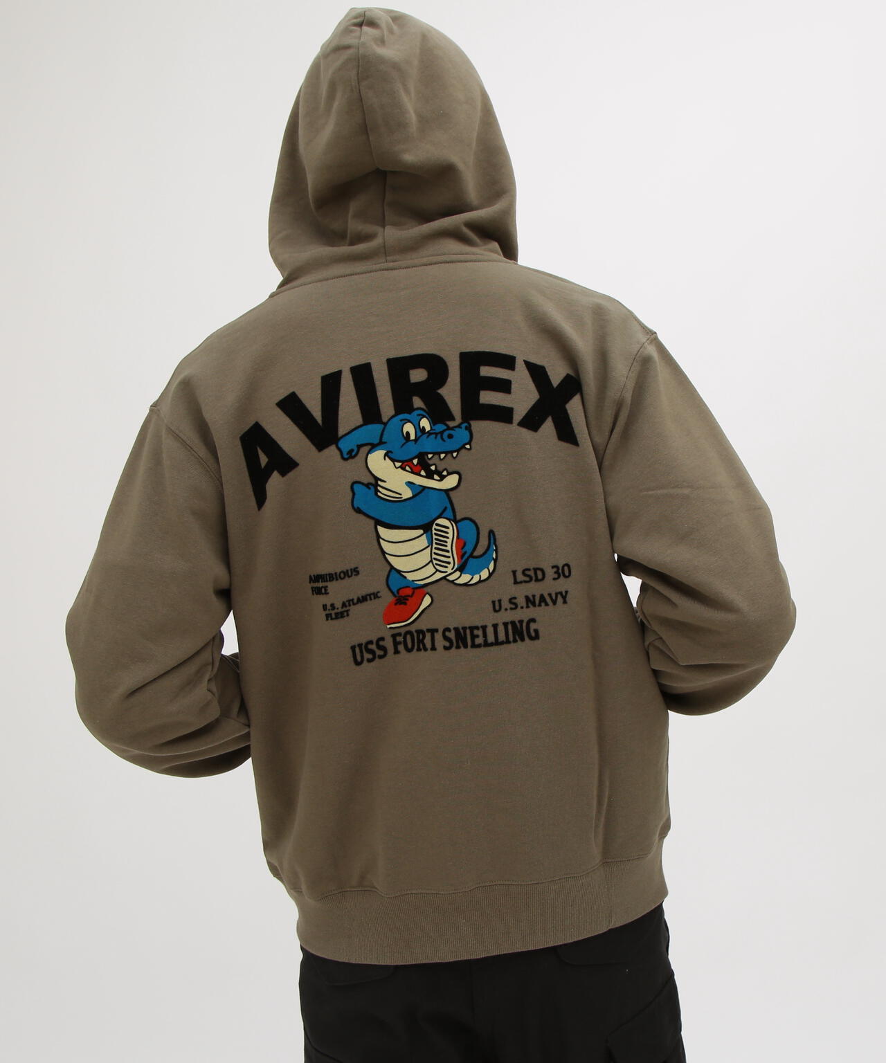 《WEB&DEPOT限定》USS FORT SNELLING ZIPUP HOODIE