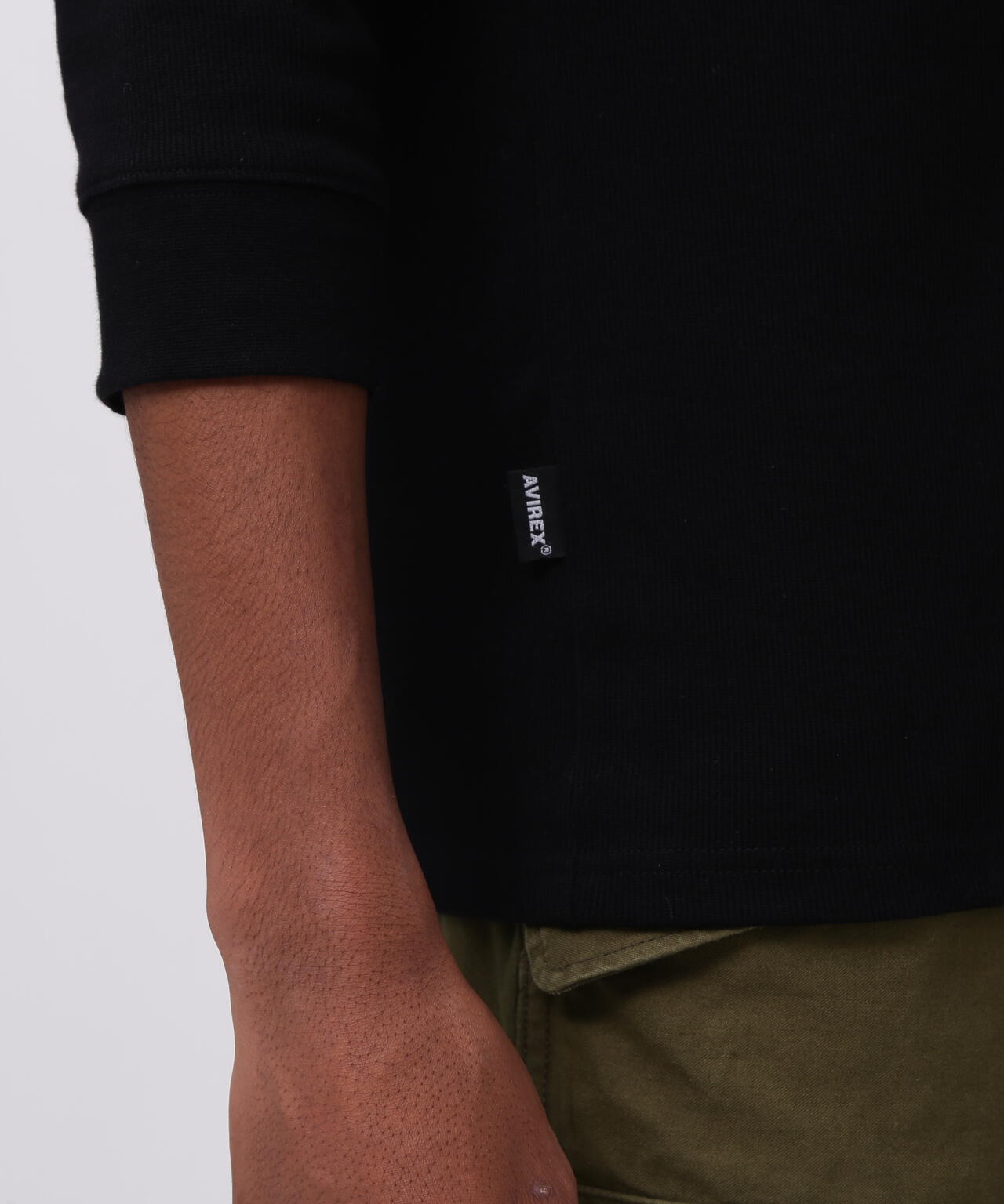 《DAILY/デイリー》2/3 SLEEVE U-NECK T-SHIRT/2/3 スリーブ Uネック Tシャツ