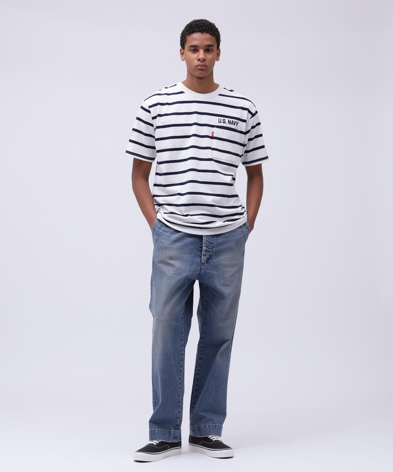 NAVAL POCKET S/S T-SHIRT / ネイバル ポケット 半袖 Tシャツ / AVIREX / アヴィレックス