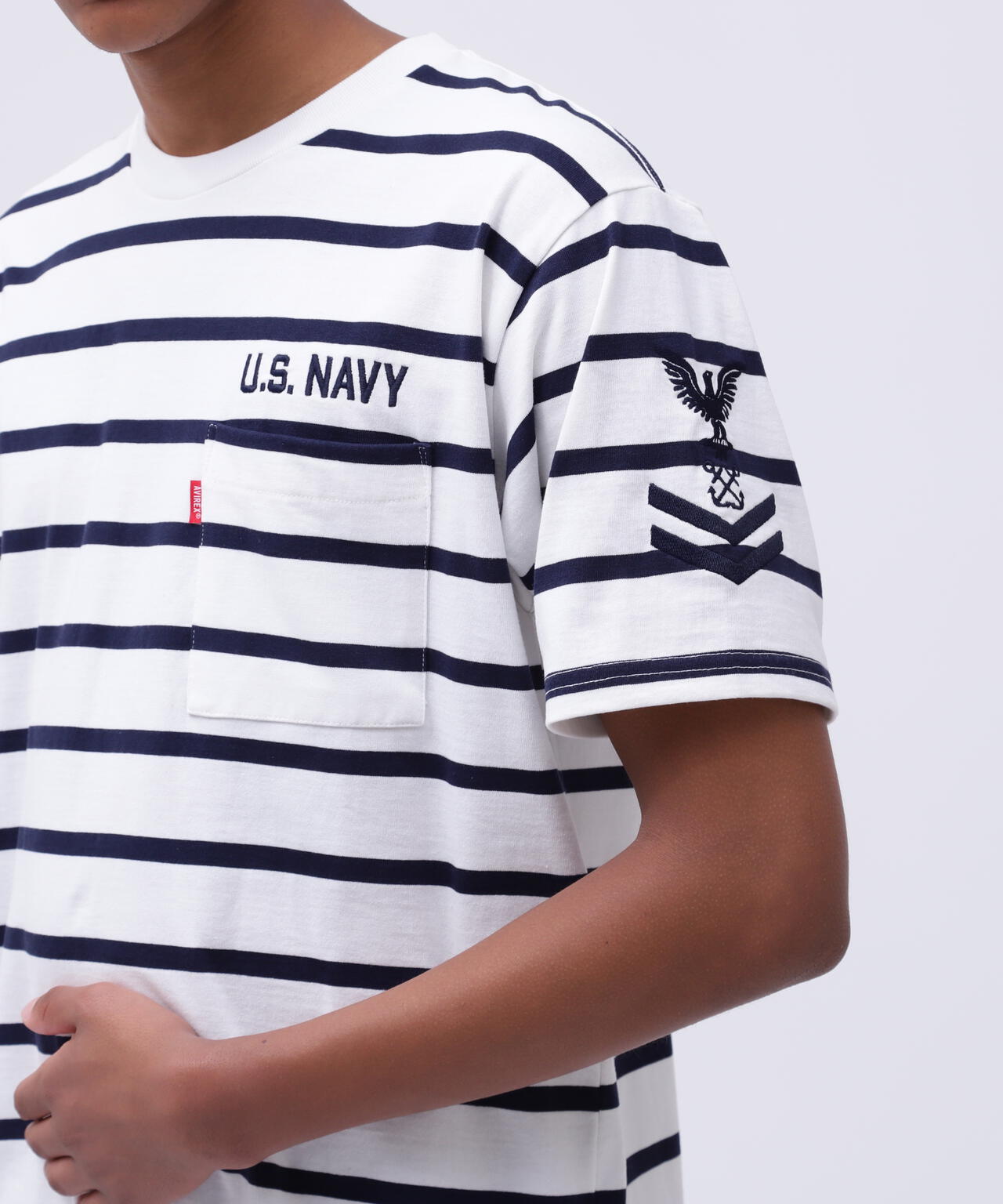 NAVAL POCKET S/S T-SHIRT / ネイバル ポケット 半袖 Tシャツ / AVIREX / アヴィレックス