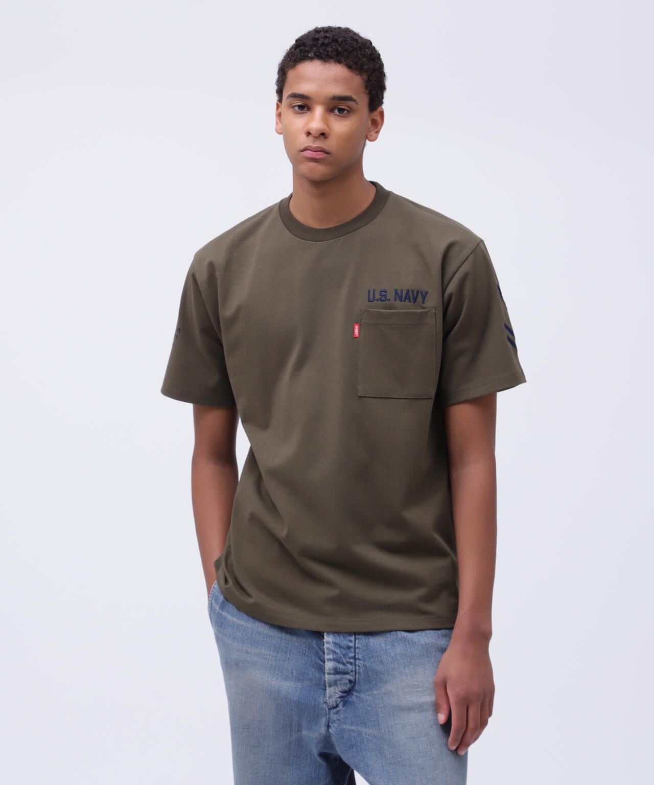 NAVAL POCKET S/S T-SHIRT / ネイバル ポケット 半袖 Tシャツ / AVIREX / アヴィレックス