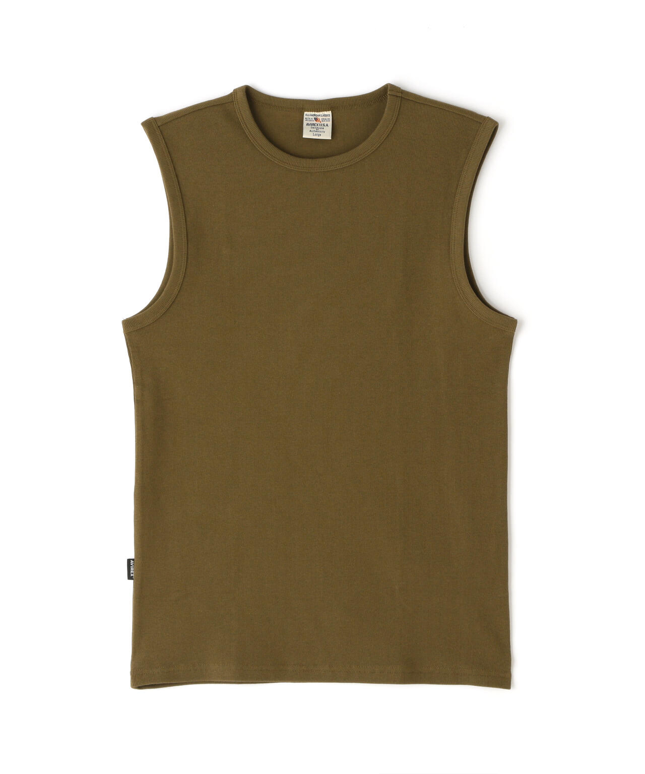 《DAILY/デイリー》DAILY NO SLEEVE SHIRT / デイリー ノースリーブ シャツ / AVIREX / アヴィレックス
