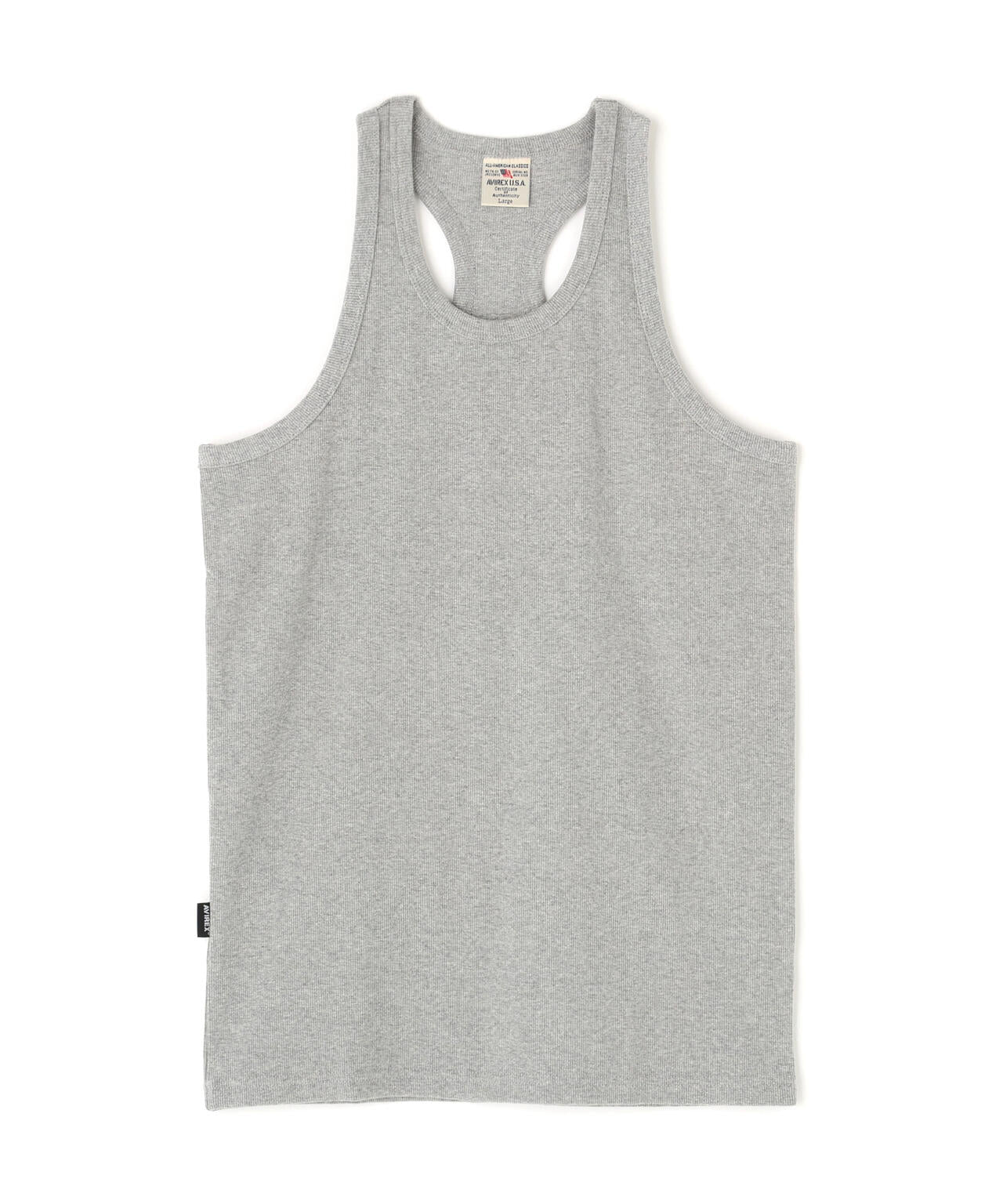 《DAILY/デイリー》RIB TANK TOP BACK CROSS/リブ タンクトップ バッククロス  デイリーウェア