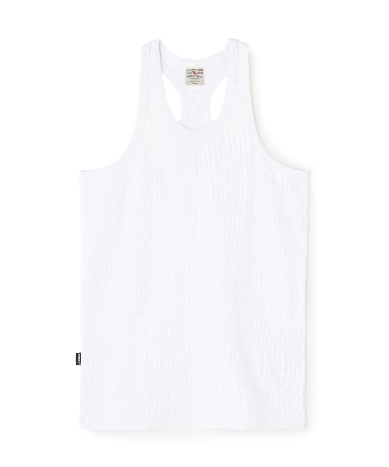 《DAILY/デイリー》RIB TANK TOP BACK CROSS/リブ タンクトップ バッククロス  デイリーウェア