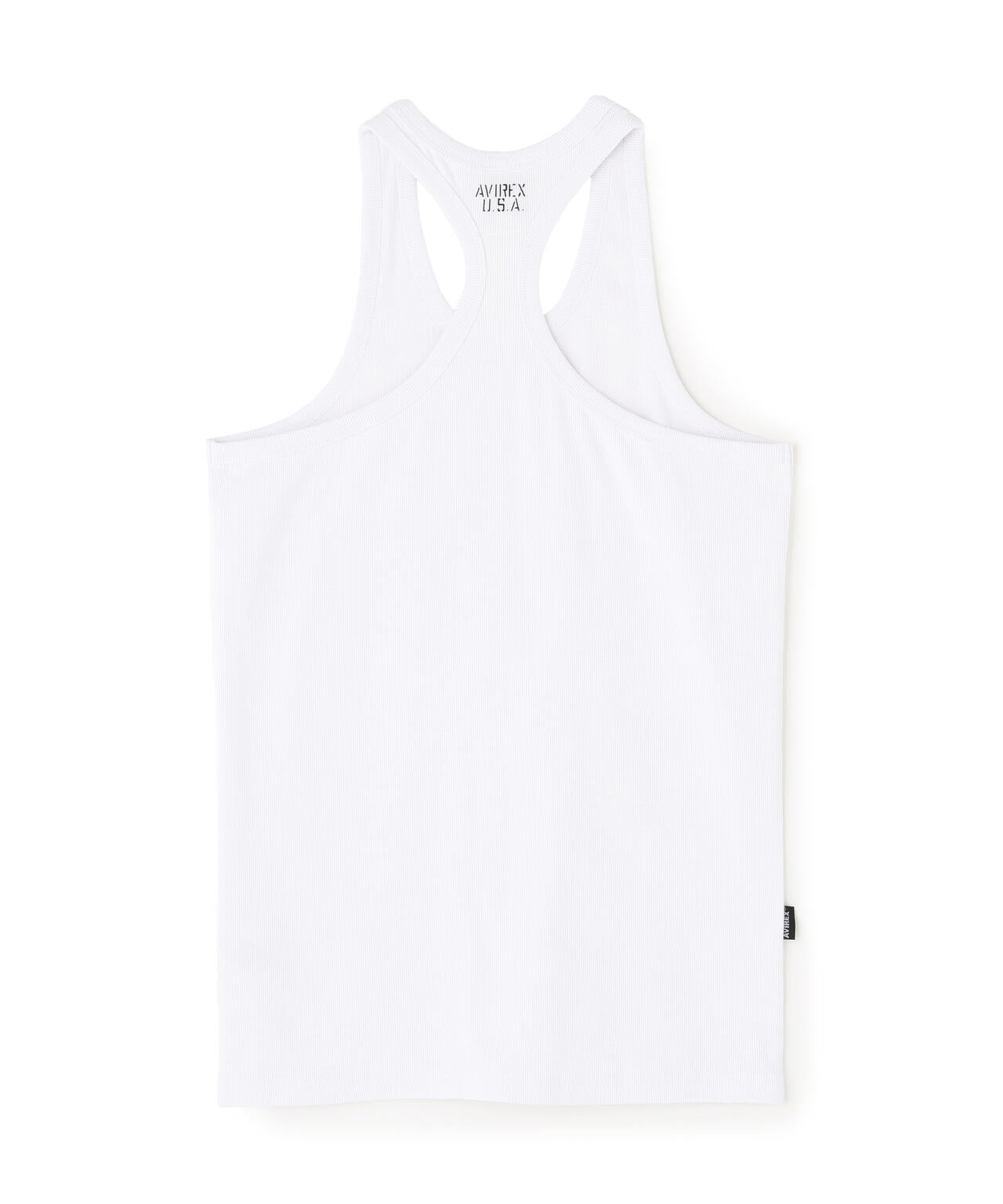 《DAILY/デイリー》RIB TANK TOP BACK CROSS/リブ タンクトップ バッククロス  デイリーウェア