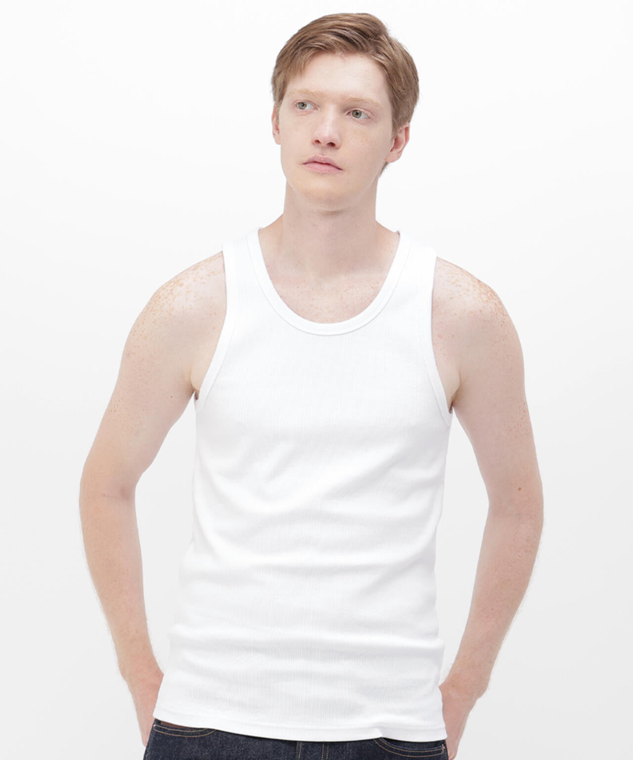 《DAILY/デイリー》RIB TANK TOP/リブ タンクトップ  デイリーウェア