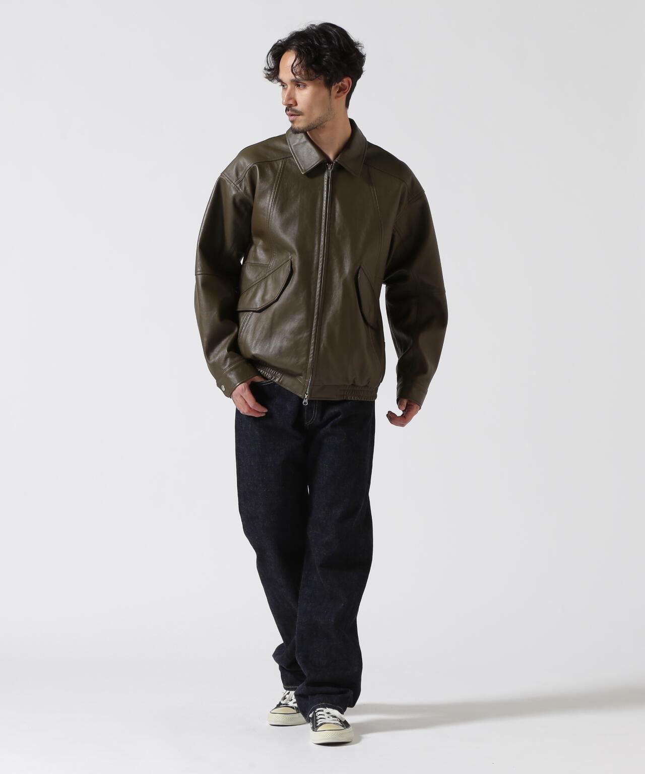LEATHER CWU BLOUSON / レザー CWU ブルゾン