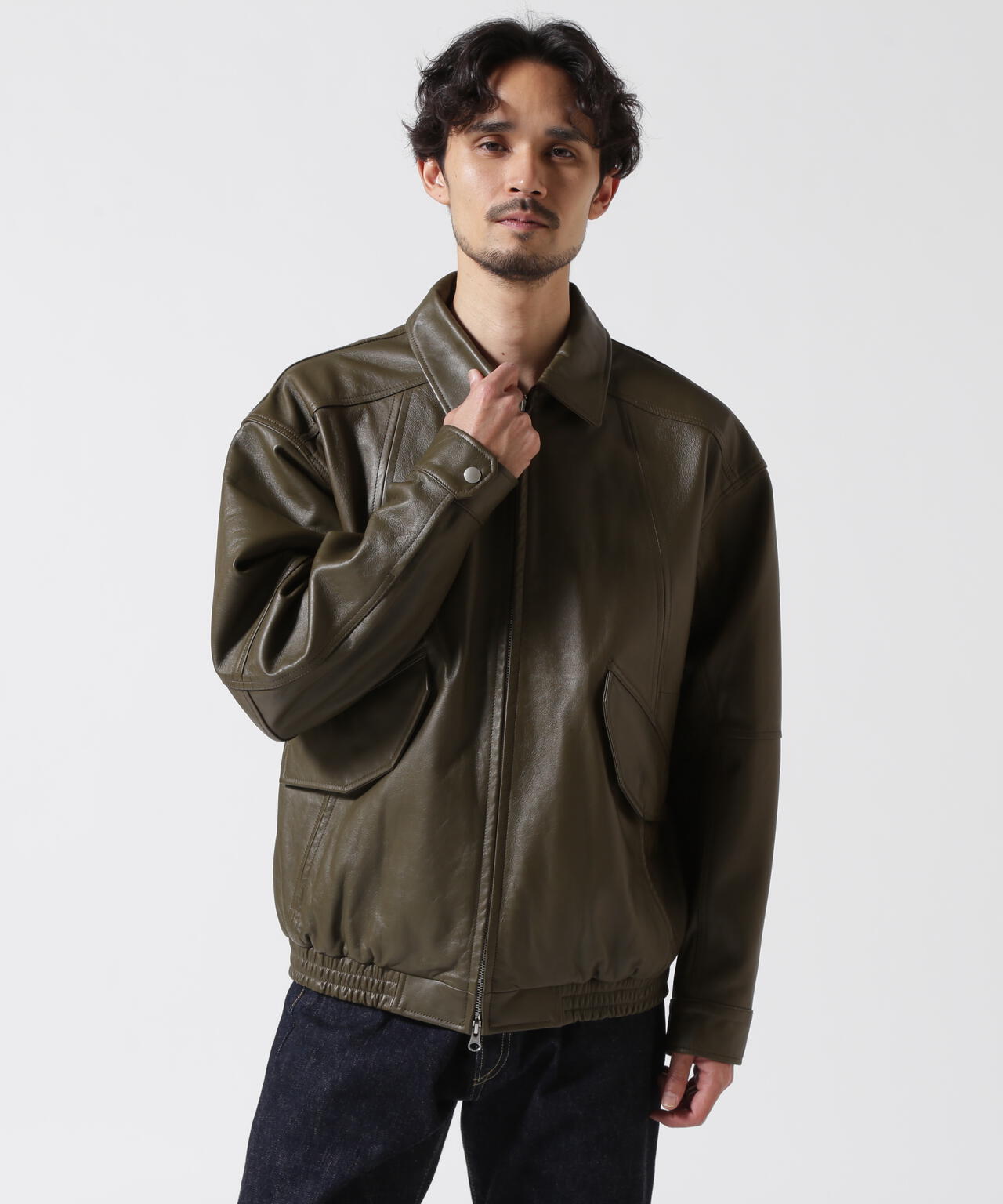 LEATHER CWU BLOUSON / レザー CWU ブルゾン