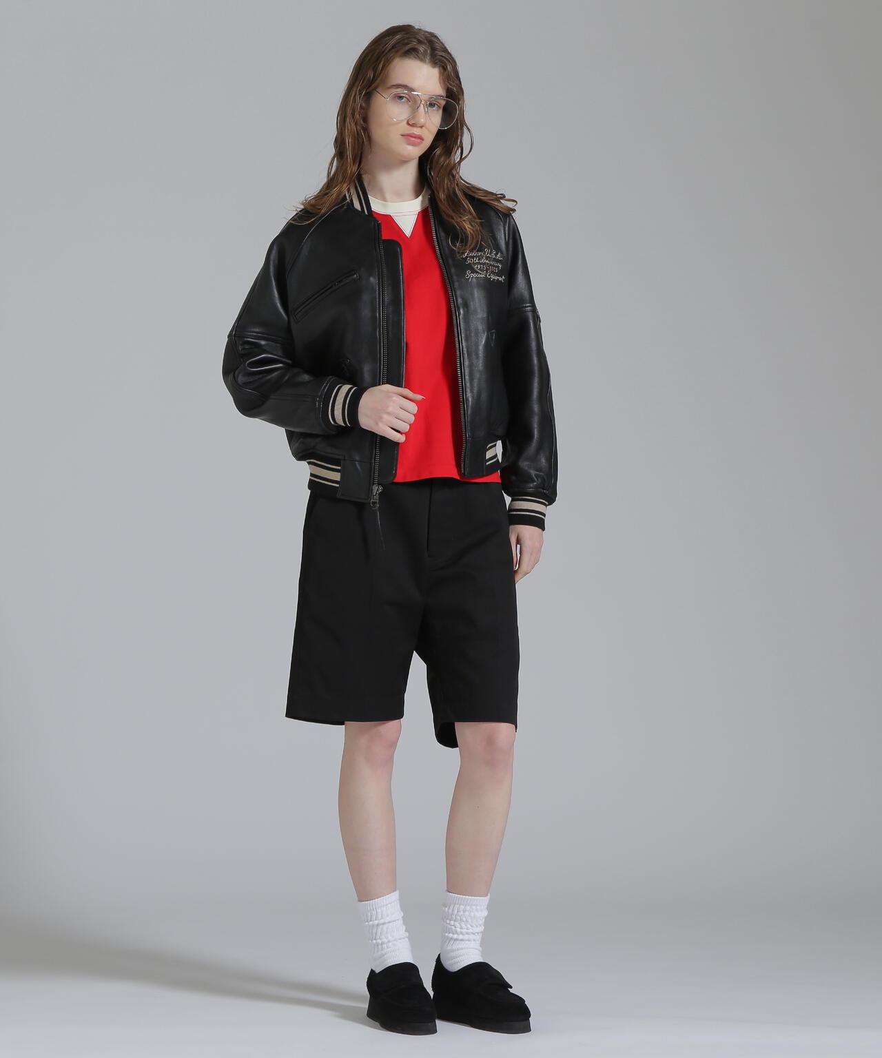 《WOMAN/50th Anniversary》VARSITY JACKET/バーシティジャケット