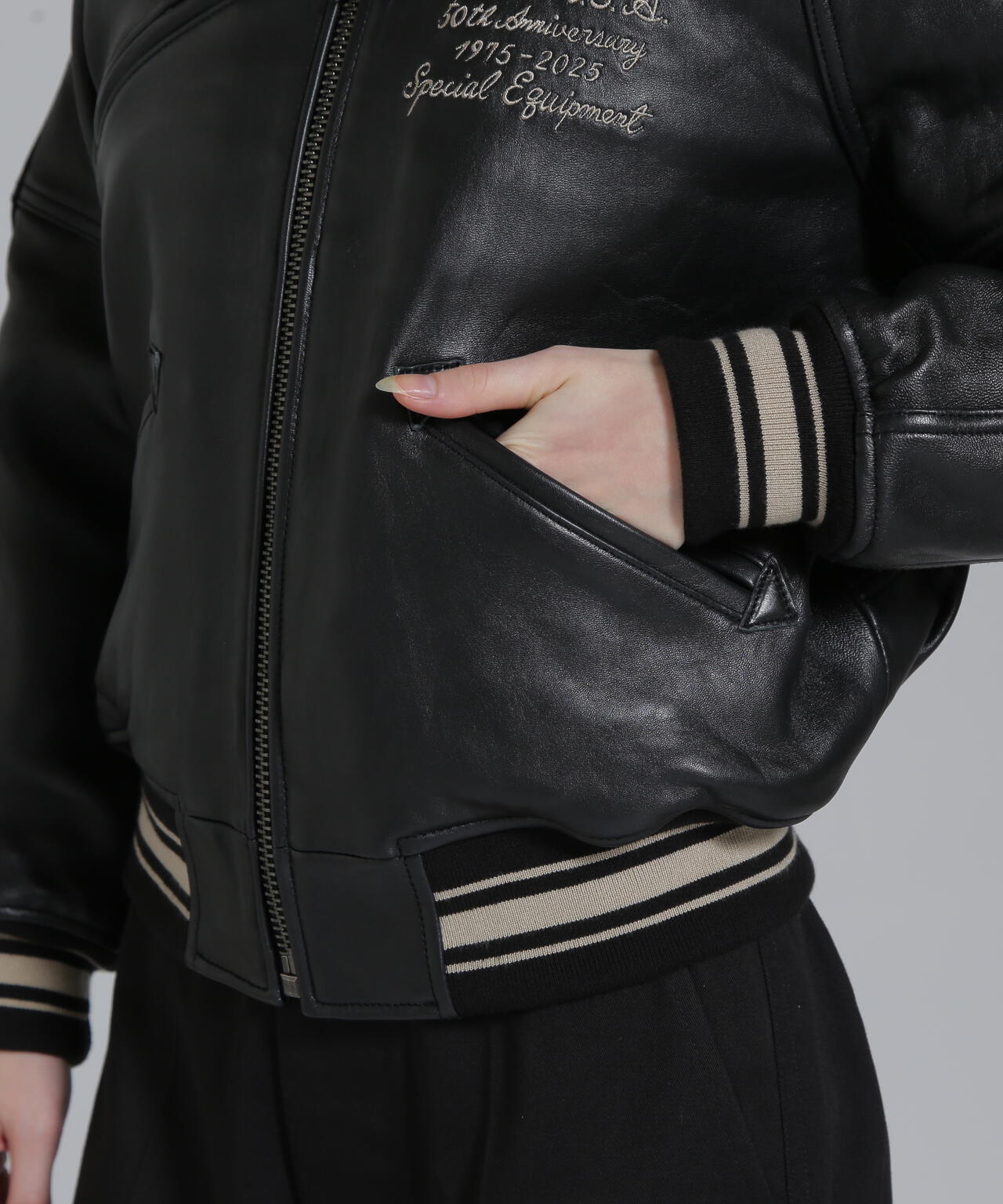 《WOMAN/50th Anniversary》VARSITY JACKET/バーシティジャケット