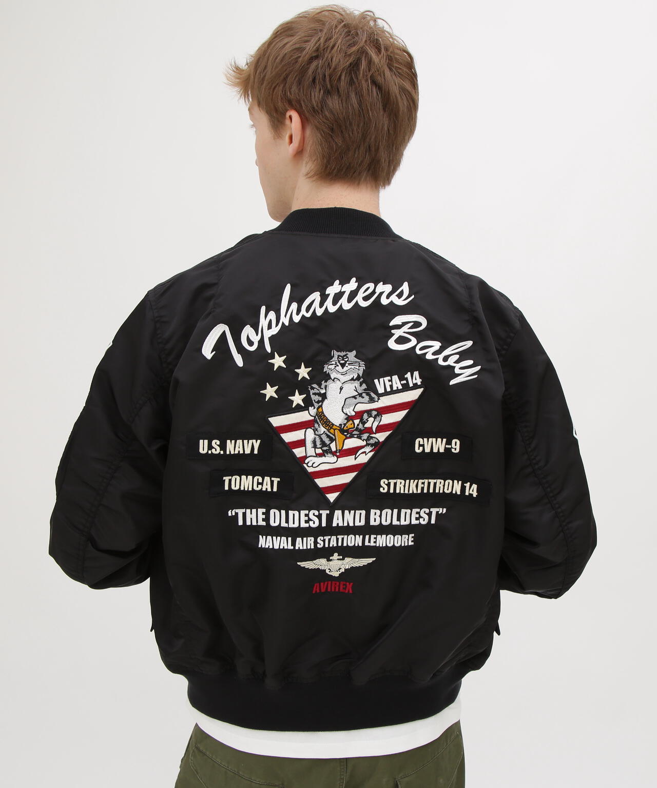 《WEB&DEPOT限定》LIGHT MA-1 TOPHATTERS