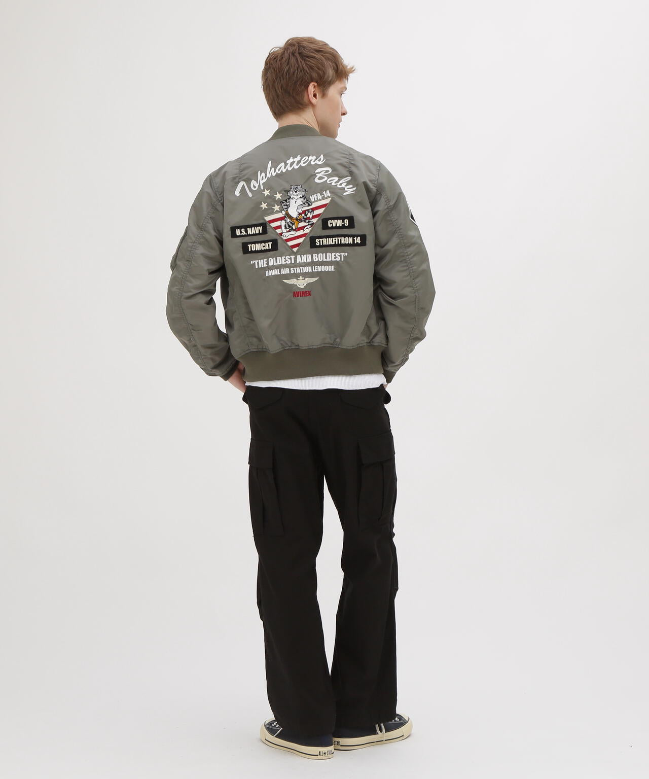 《WEB&DEPOT限定》LIGHT MA-1 TOPHATTERS