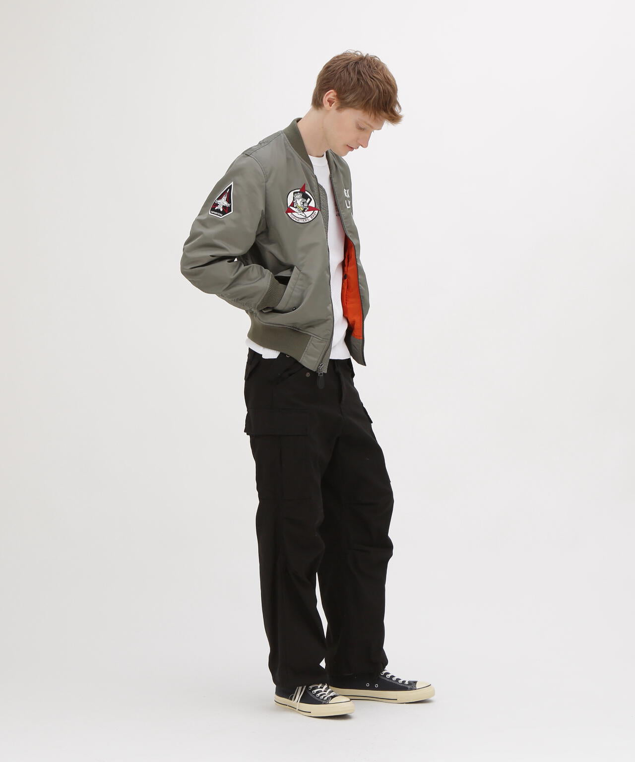 《WEB&DEPOT限定》LIGHT MA-1 TOPHATTERS