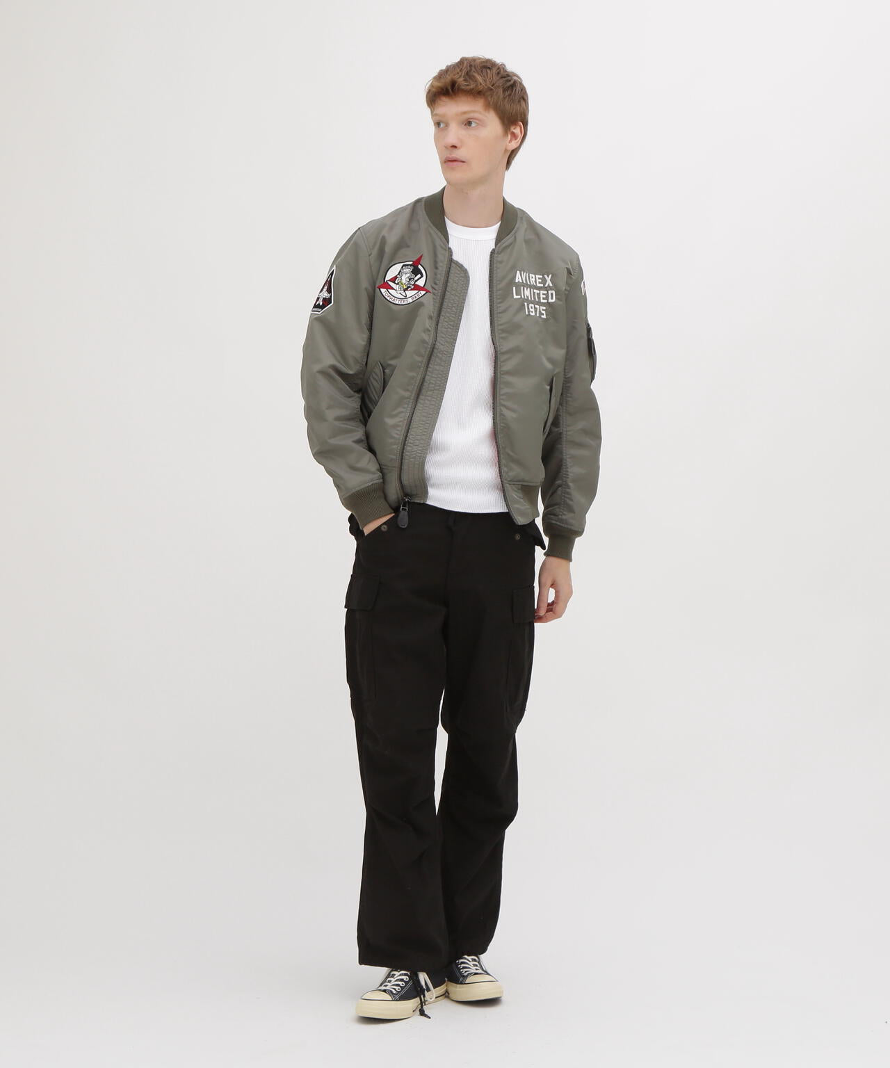 《WEB&DEPOT限定》LIGHT MA-1 TOPHATTERS