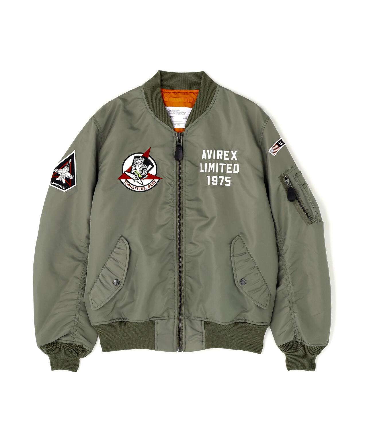 《WEB&DEPOT限定》LIGHT MA-1 TOPHATTERS