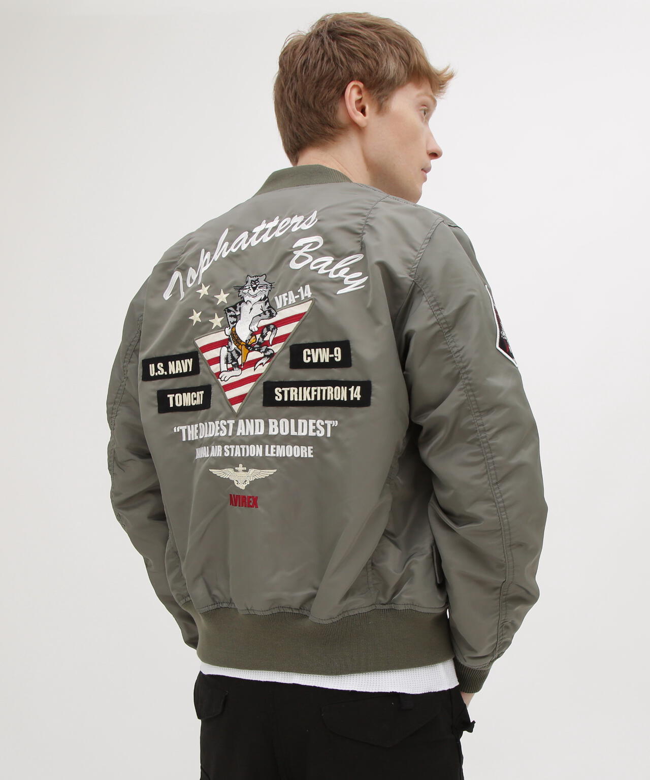 《WEB&DEPOT限定》LIGHT MA-1 TOPHATTERS
