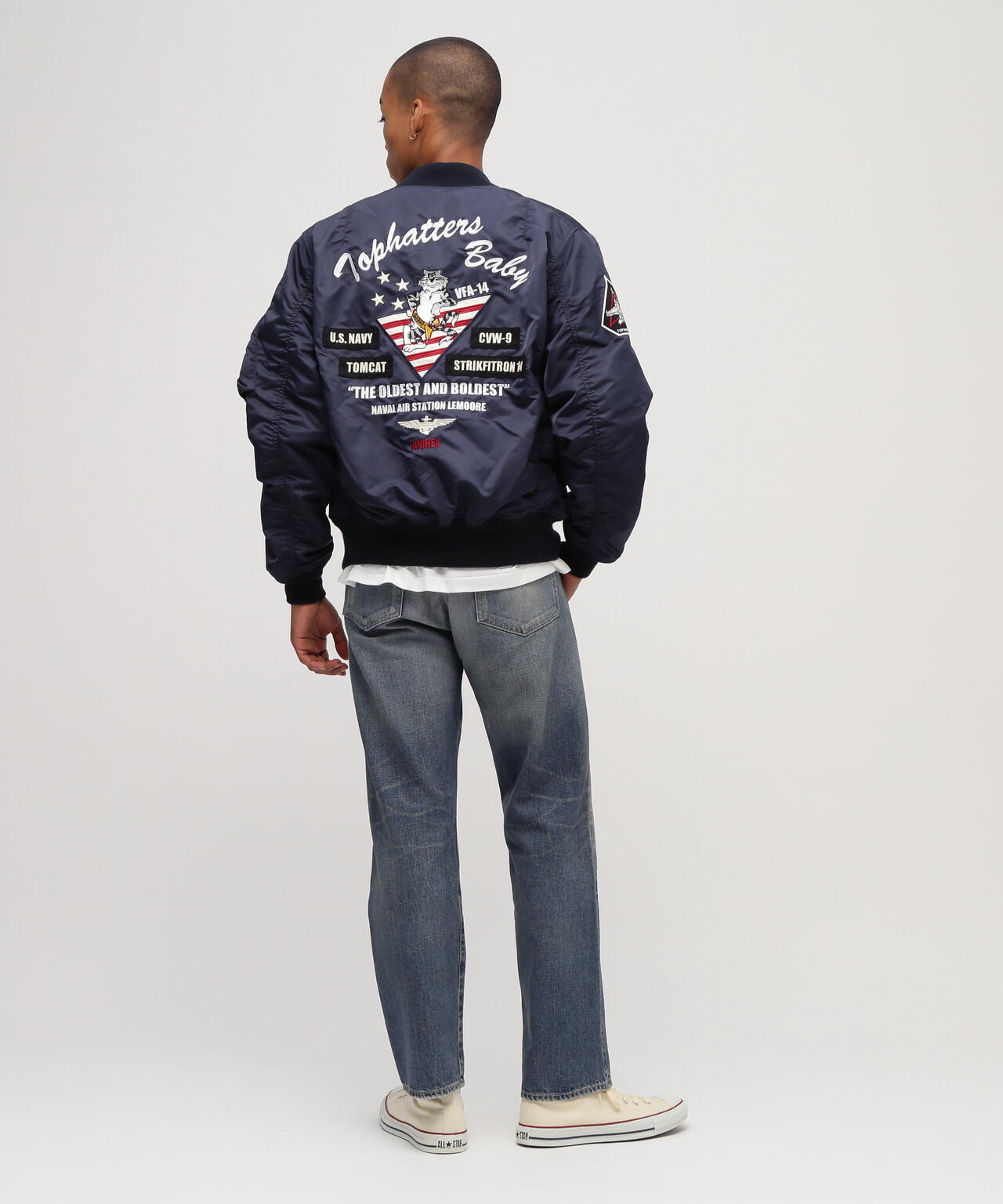 《WEB&DEPOT限定》LIGHT MA-1 TOPHATTERS