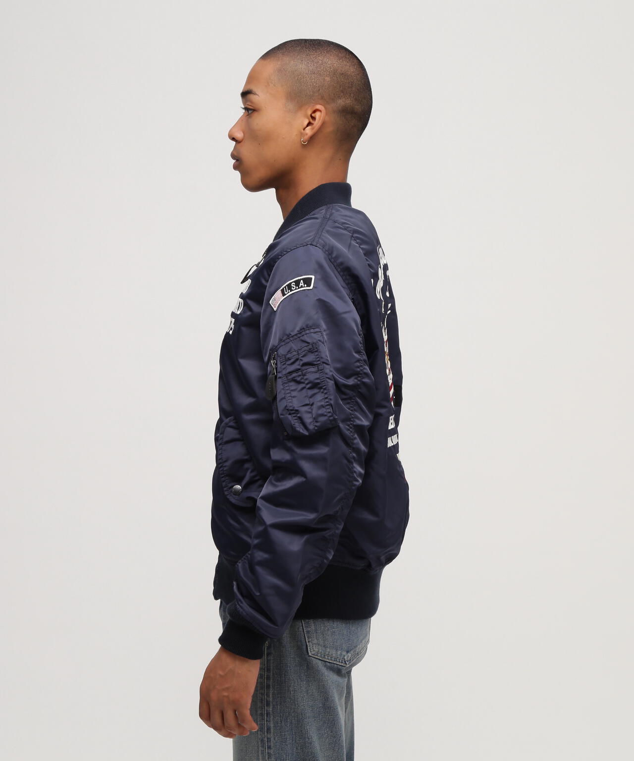 《WEB&DEPOT限定》LIGHT MA-1 TOPHATTERS