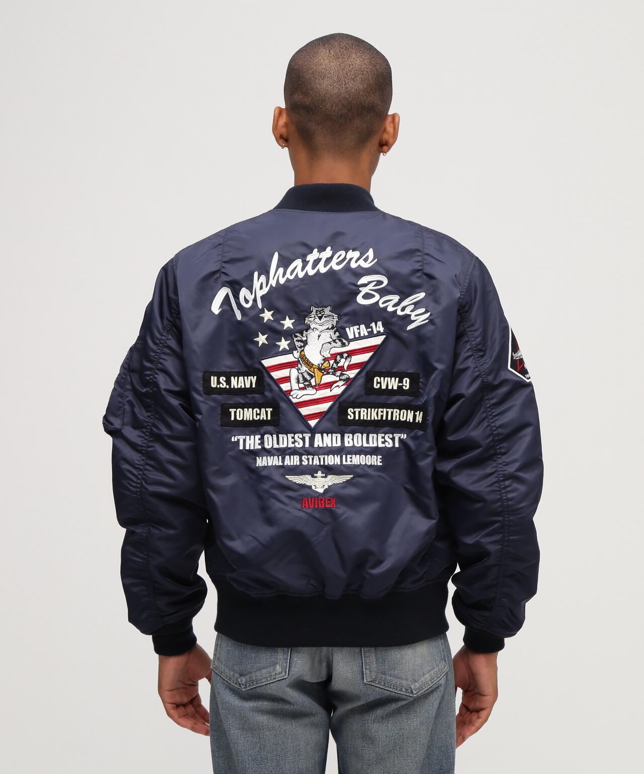 《WEB&DEPOT限定》LIGHT MA-1 TOPHATTERS