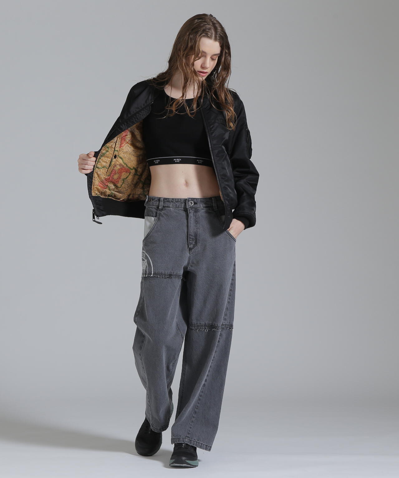 《WOMAN/50th Anniversary》MA-1 SIGNATURE BIG LOGO/MA-1 シグネチャービッグロゴ