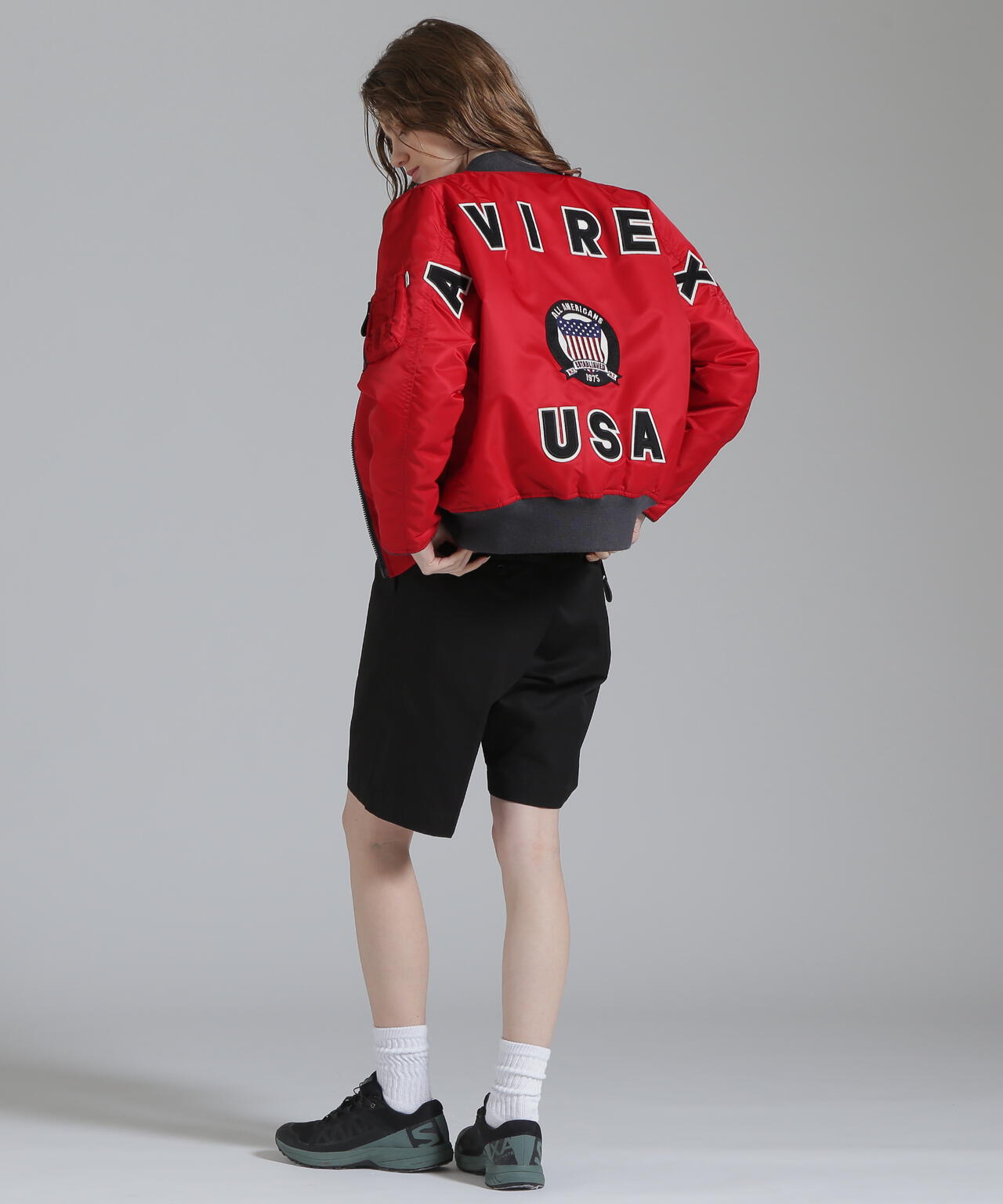 《WOMAN/50th Anniversary》MA-1 SIGNATURE BIG LOGO/MA-1 シグネチャービッグロゴ