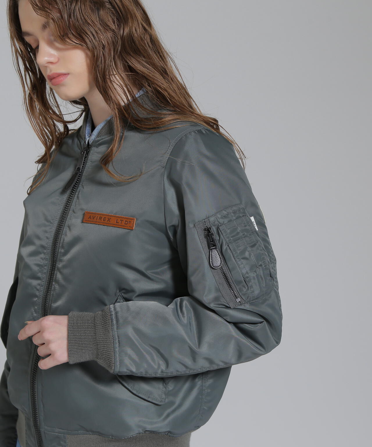 《WOMAN/50th Anniversary》MA-1 SIGNATURE BIG LOGO/MA-1 シグネチャービッグロゴ
