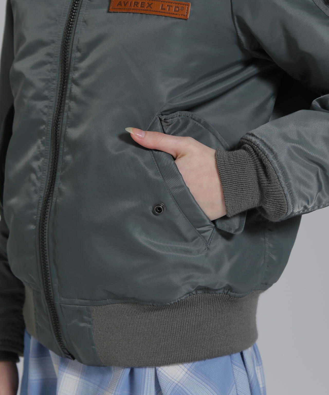 《WOMAN/50th Anniversary》MA-1 SIGNATURE BIG LOGO/MA-1 シグネチャービッグロゴ