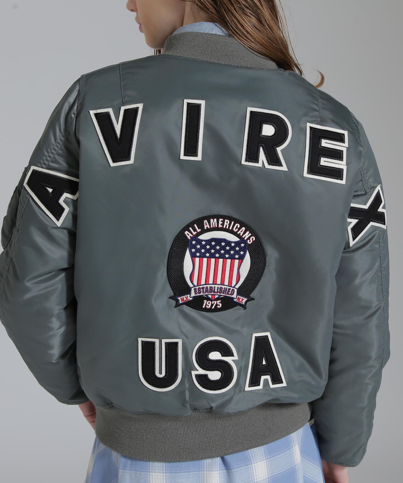 《WOMAN/50th Anniversary》MA-1 SIGNATURE BIG LOGO/MA-1 シグネチャービッグロゴ