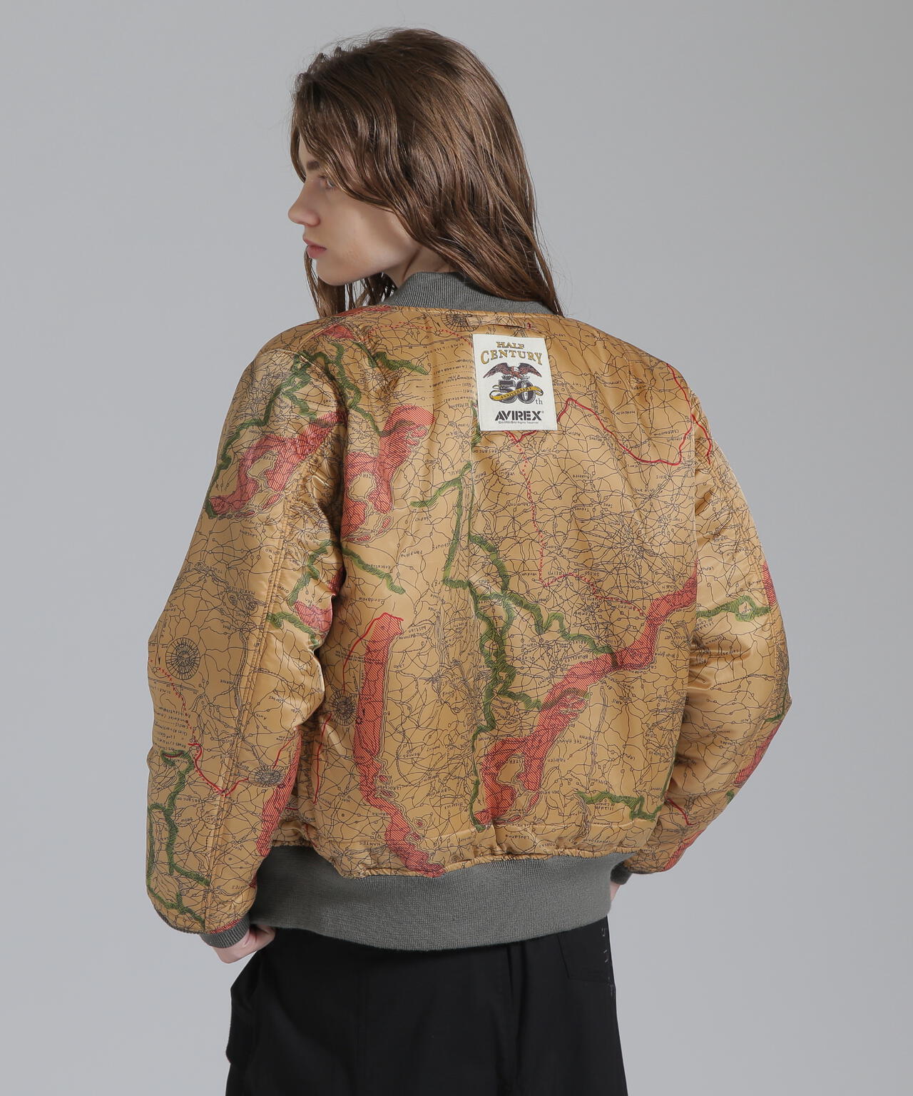 《WOMAN/50th Anniversary》MA-1 SIGNATURE BIG LOGO/MA-1 シグネチャービッグロゴ