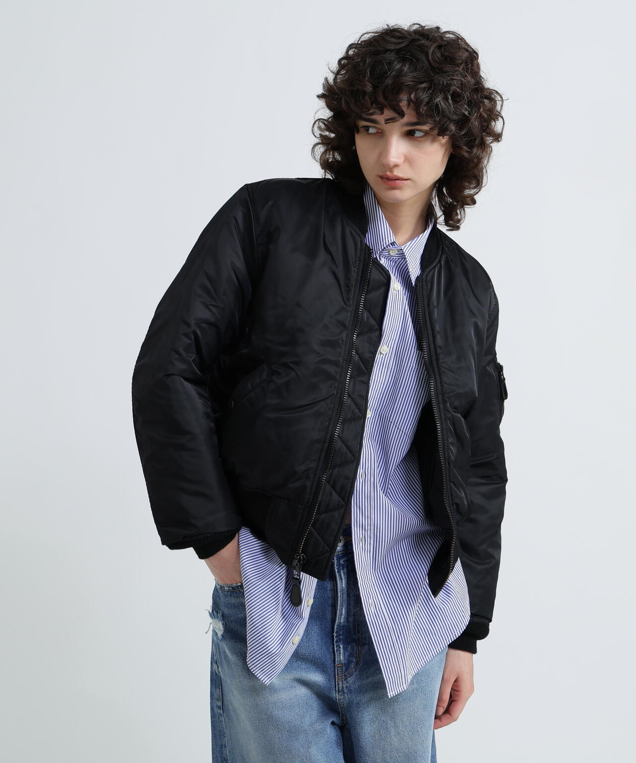 《WOMAN/直営店限定》MA-1 HERITAGE MODIFIDE COLOR/MA-1ヘリテージ モディファイカラー