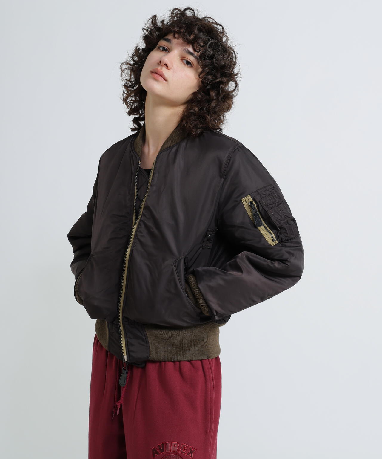 《WOMAN/直営店限定》MA-1 HERITAGE MODIFIDE COLOR/MA-1ヘリテージ モディファイカラー