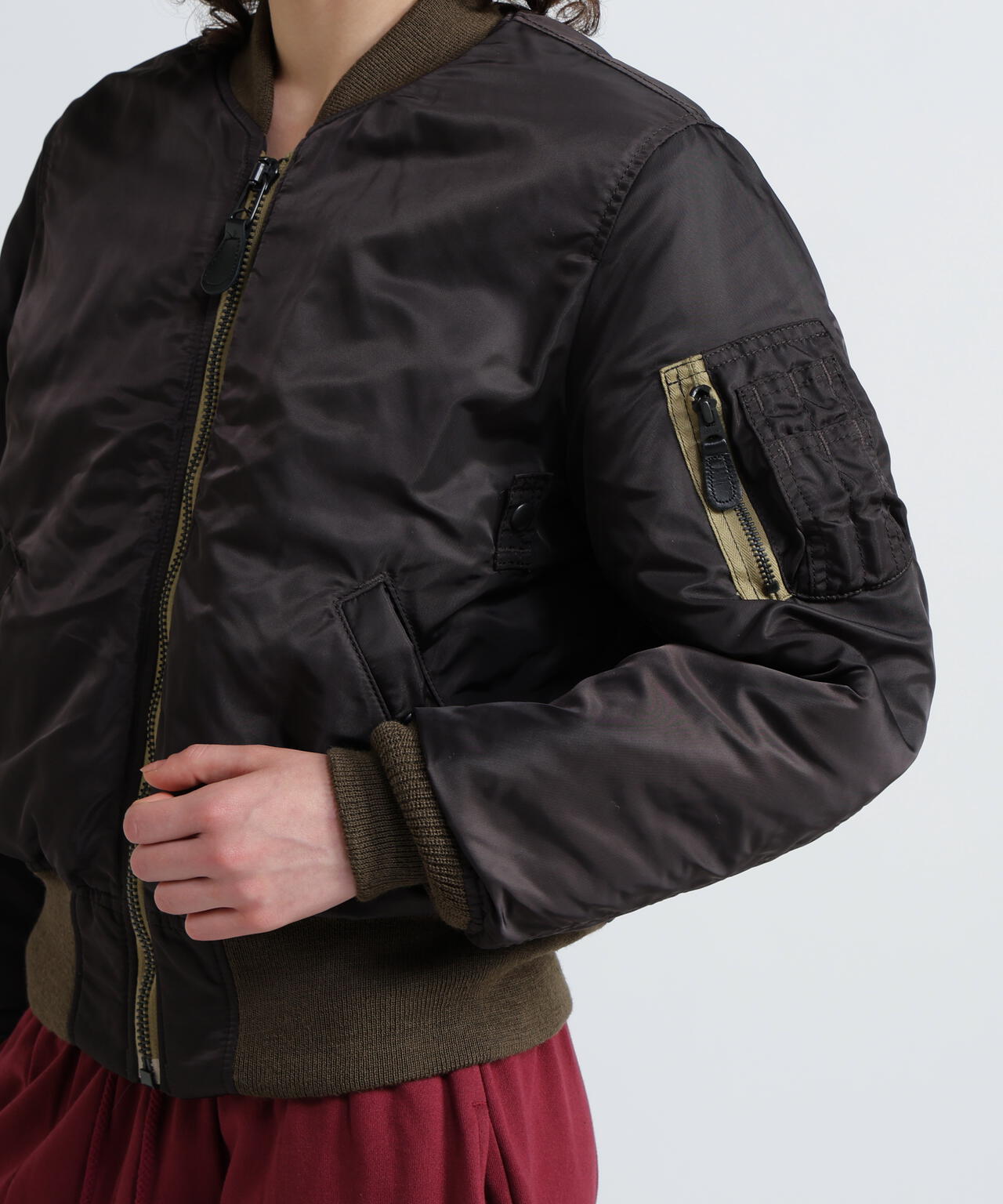 《WOMAN/直営店限定》MA-1 HERITAGE MODIFIDE COLOR/MA-1ヘリテージ モディファイカラー