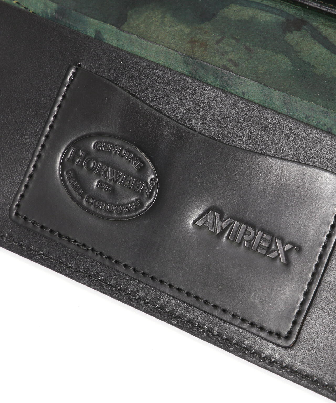 《AVIREX / HORWEEN》SHELL CORDOVAN LONG WALLET / シェルコードバン 長財布 / アヴィレックス