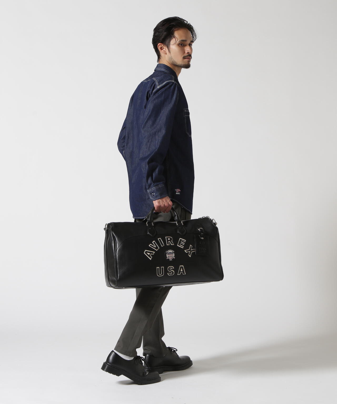《直営店別注》VARSITY DUFFLE BAG