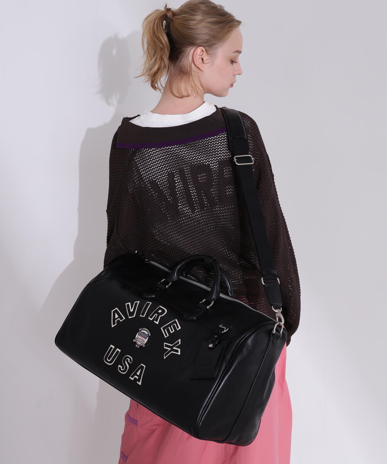 《直営店別注》VARSITY DUFFLE BAG