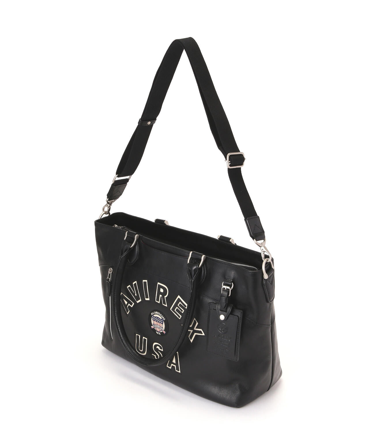 VARSITY LEAHER 2WAY TOTE BAG / AVX5627