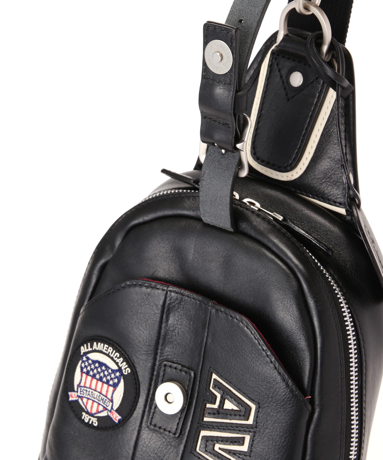 VARSITY LEATHER ONE SHOULDER BAG / AVX5629