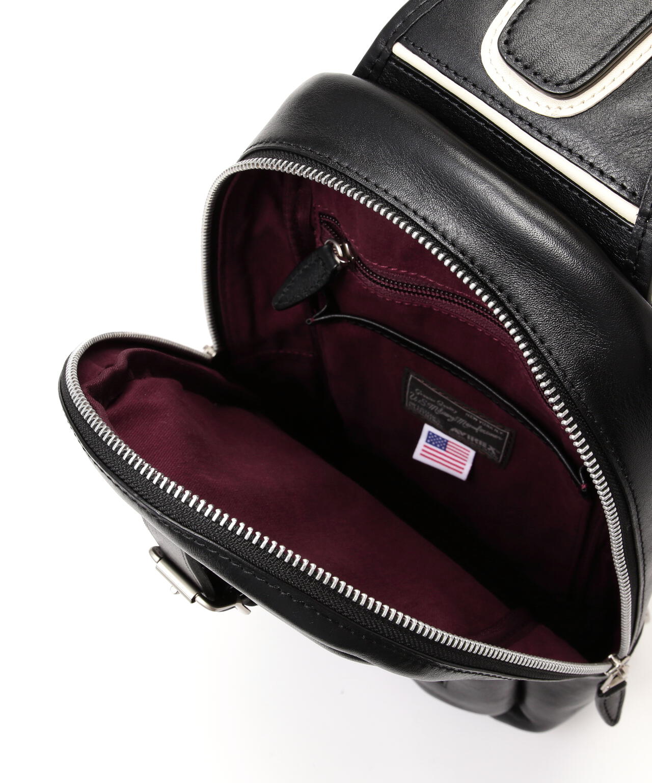 VARSITY LEATHER ONE SHOULDER BAG / AVX5629