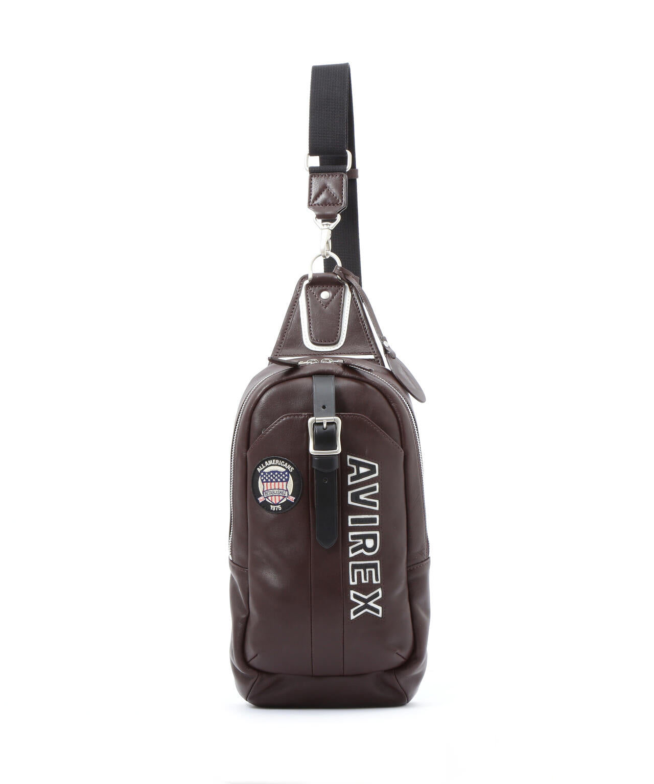 VARSITY LEATHER ONE SHOULDER BAG / AVX5629