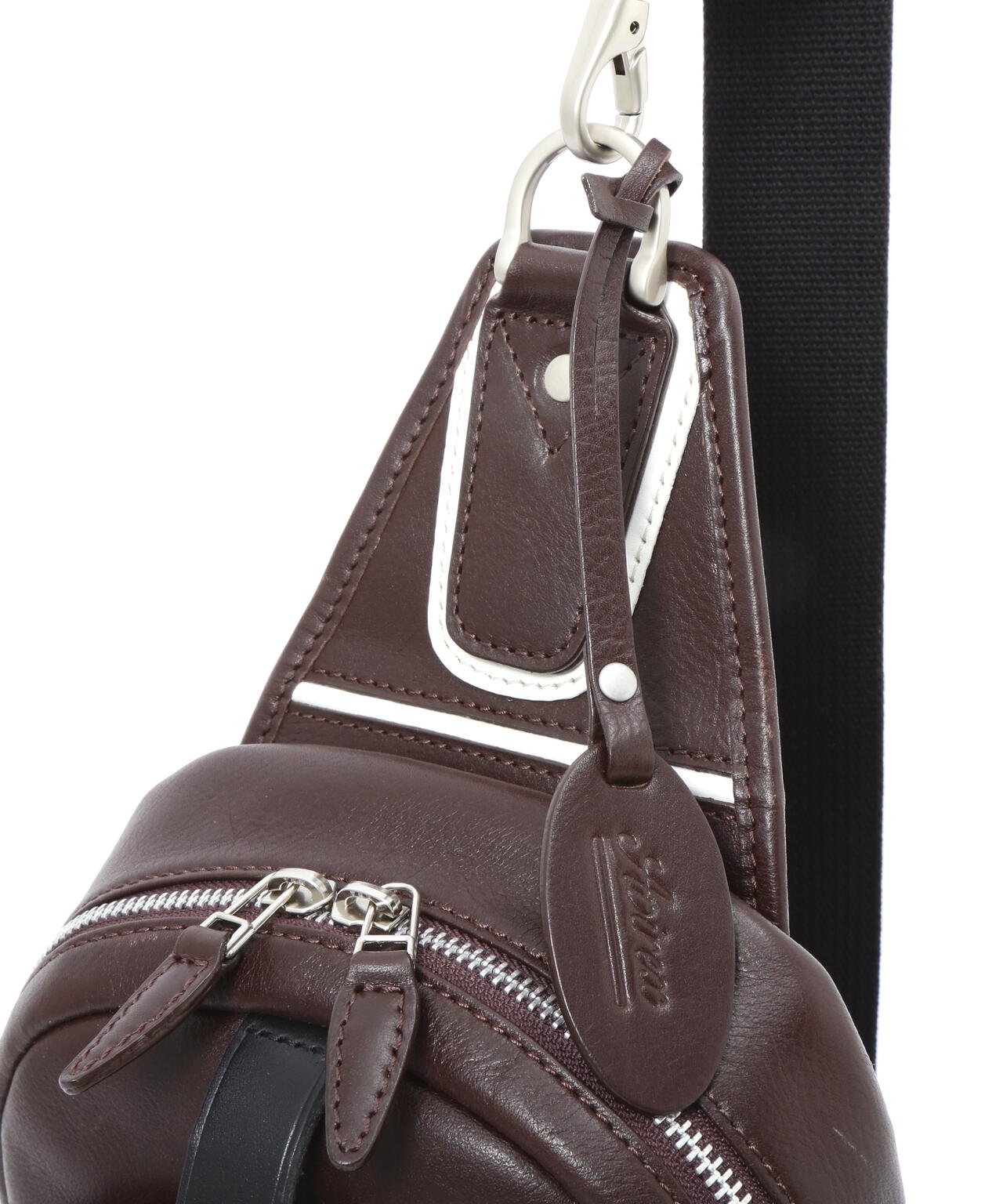 VARSITY LEATHER ONE SHOULDER BAG / AVX5629