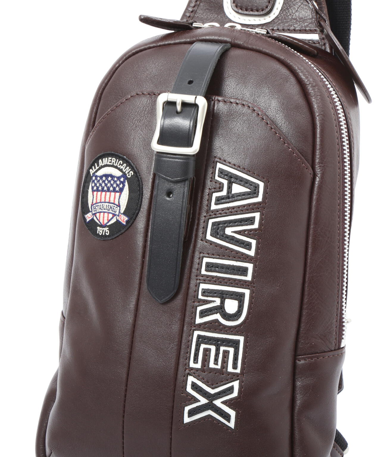 VARSITY LEATHER ONE SHOULDER BAG / AVX5629