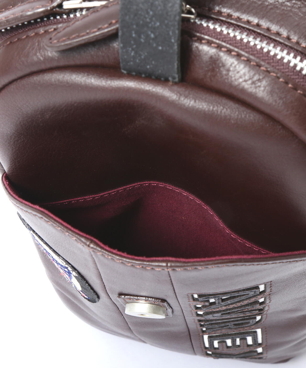 VARSITY LEATHER ONE SHOULDER BAG / AVX5629