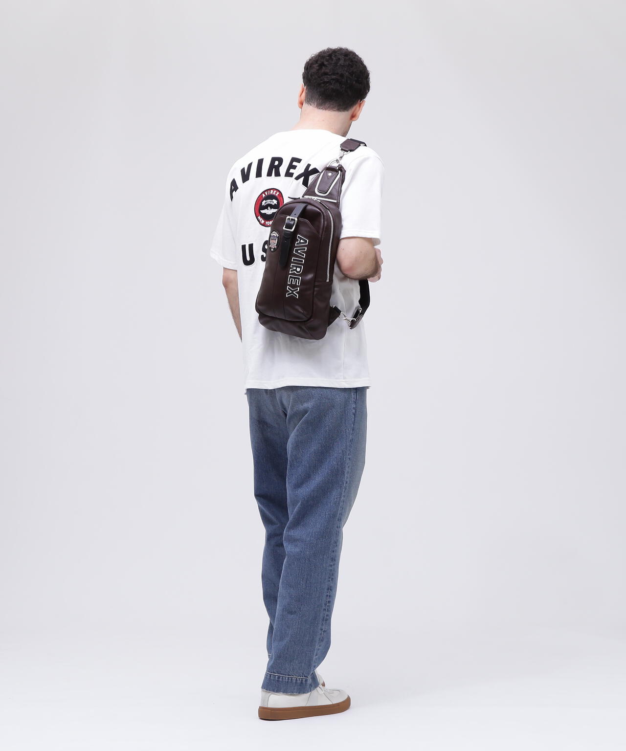 VARSITY LEATHER ONE SHOULDER BAG / AVX5629