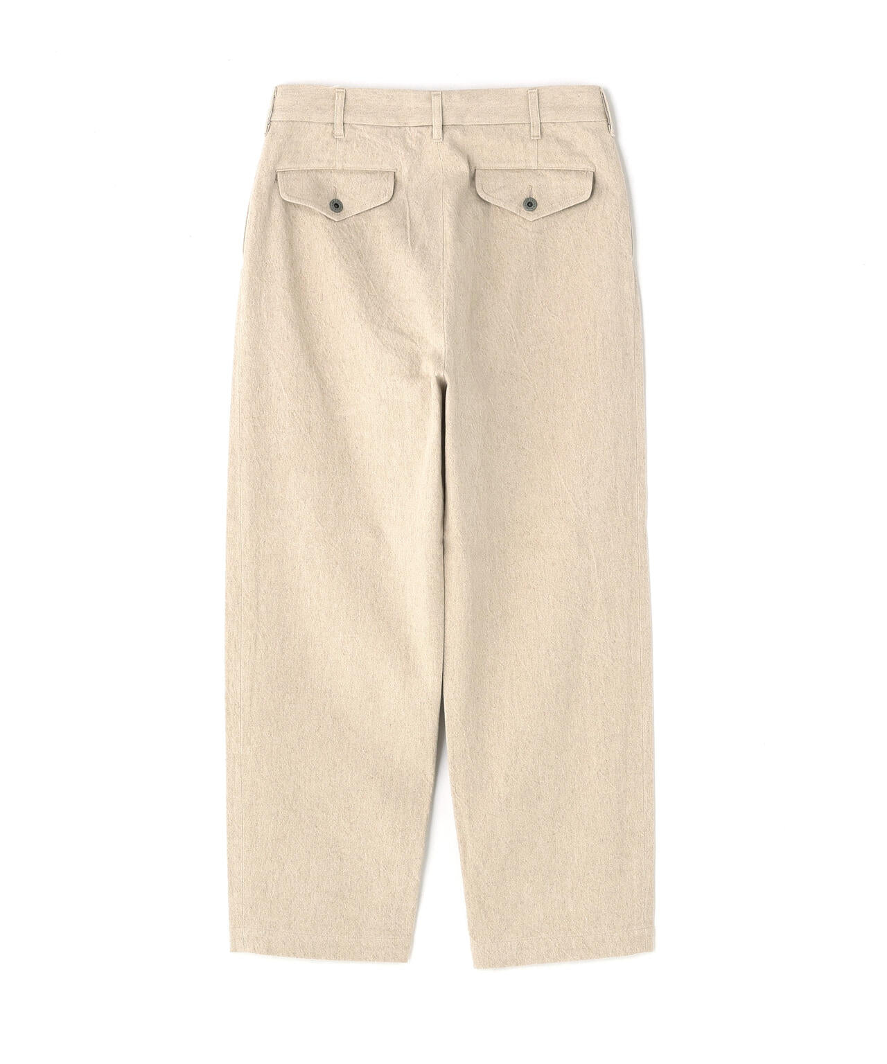 ★TFQP by HANDROOM LINEN GABARDINE MECHANIC PANT
