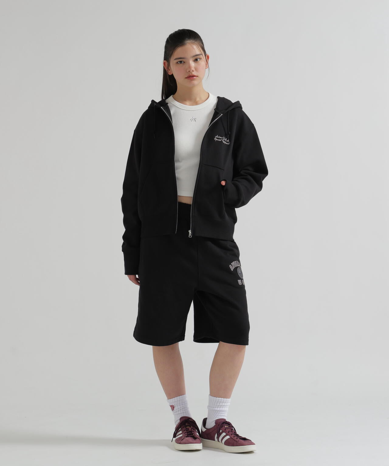 《WOMAN/直営店限定》VARSITY FLAG HARF PANTS
