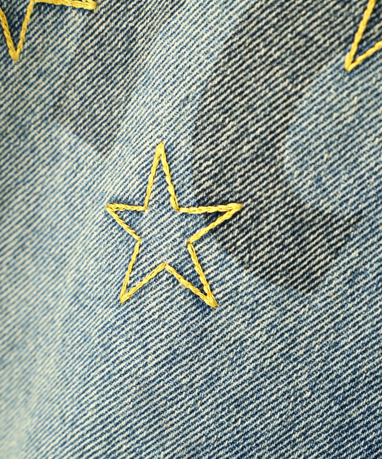 WAPPEN BARREL LEG DENIM PANTS